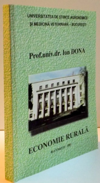 ECONOMIE RURALA , 2001