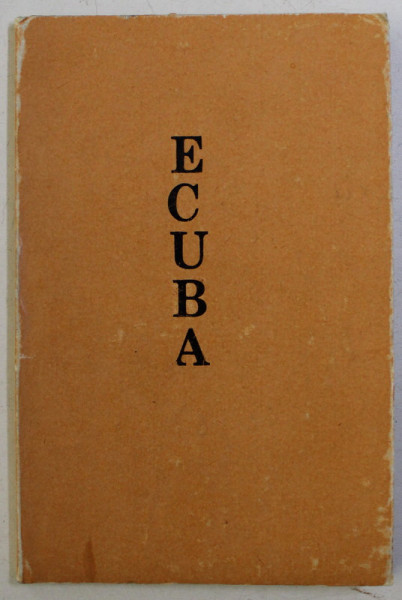 ECUBA (TRAGEDIE) de EURIPIDE