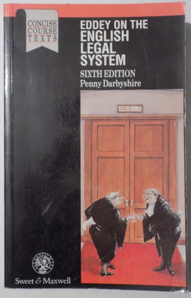 EDDEY ON THE ENGLISH LEGAL SYSTEM , SIXTH EDITION  by PENNY DARBYSHIRE , 1996
