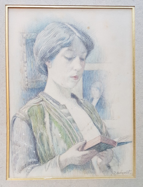 Edward Grenet (1856–1922) - La Liseuse