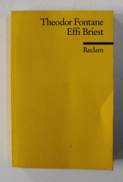 EFFI BRIEST von THEODORE FONTANE , 2006