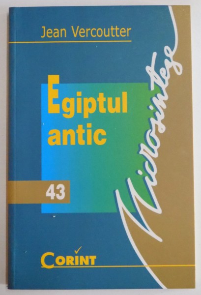 EGIPTUL ANTIC de JEAN VERCOUTTER , 2002 , PREZINTA HALOURI DE APA