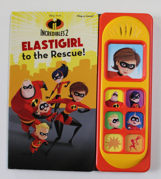 ELASTIGIRL TO THE RESCUE ! - INCREDIBLES 2 , CARTE DE CU SUNETE , 2018