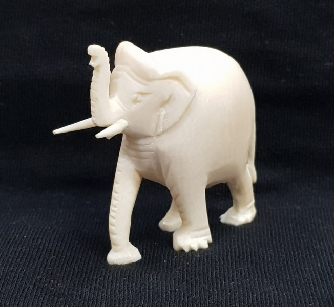 ELEFANT , MINIATURA DIN FILDES , CHINA , SECOLUL XX