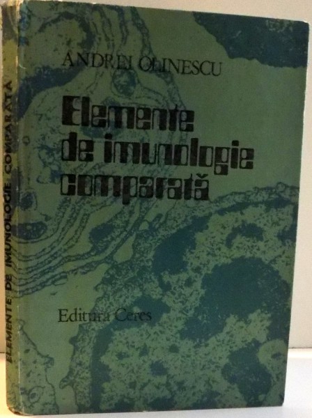 ELEMENTE DE IMUNOLOGIE COMPARATA , 1988 , COTORUL ESTE LIPIT CU SCOCI