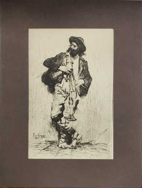 Eleuterio Pagliano (1826-1903) - Abruzezze Piper, Muzicant