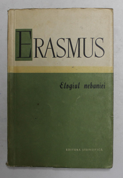 ELOGIUL NEBUNIEI-ERASMUS DIN ROTTERDAM  1959