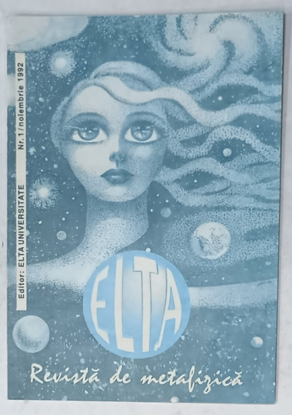 ELTA , REVISTA DE METAFIZICA , NR. 1 , 1992
