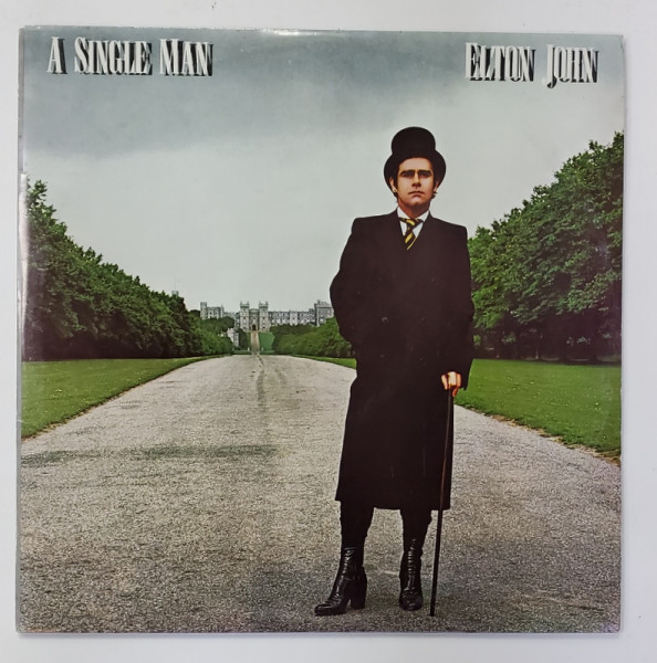 ELTON JOHN - A SINGLE MAN , DISC VINYL , 1978