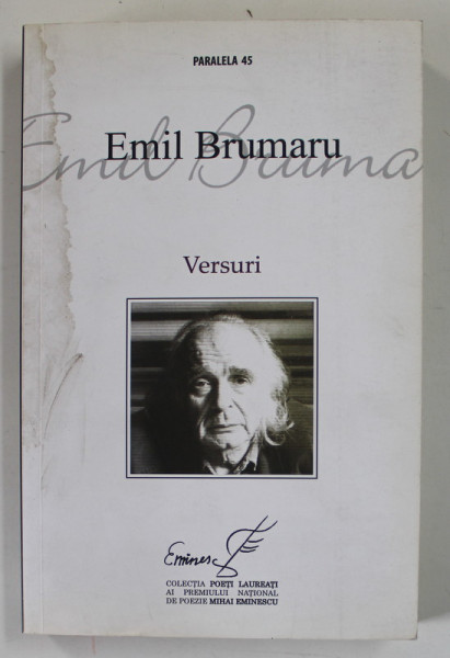 EMIL BRUMARU , VERSURI , 2010 , PREZINTA PETE PE COPERTA
