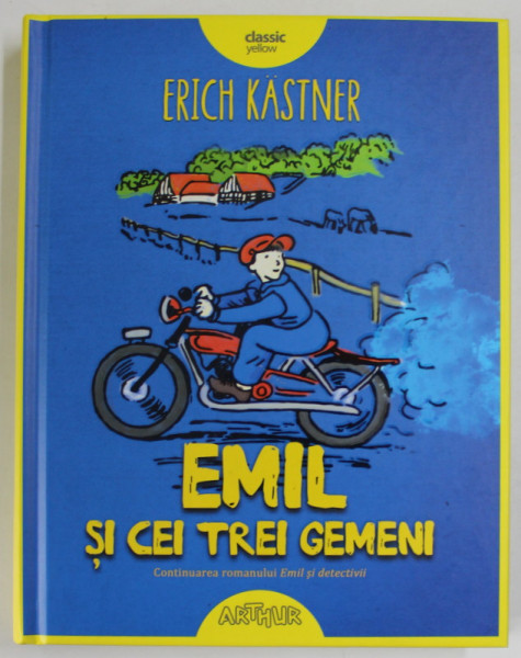 EMIL SI CEI TREI GEMENI de ERICH KASTNER , 2013 *COPERTA CARTONATA