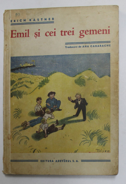 EMIL SI CEI TREI GEMENI de ERICH KASTNER