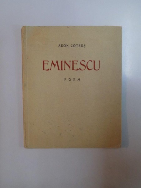EMINESCU-ARON COTRUS  BUCURESTI  15 MAI 1939