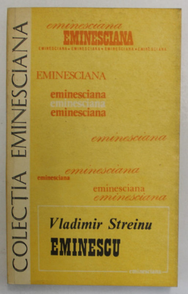 EMINESCU de VLADIMIR STREINU , 1989
