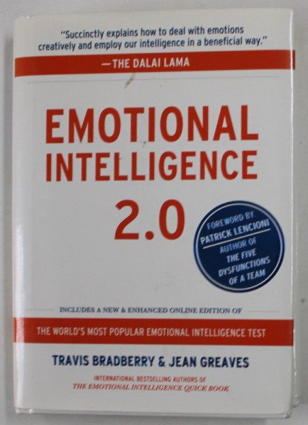 EMOTIONAL INTELLIGENCE 2.0 by TRAVIS  BRADBERRY and JEAN GREAVES , 2009