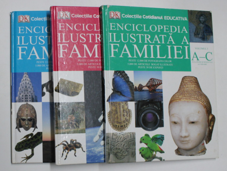 ENCICLOPEDIA ILUSTRATA A FAMILIEI , VOLUMELE I- III , 2008