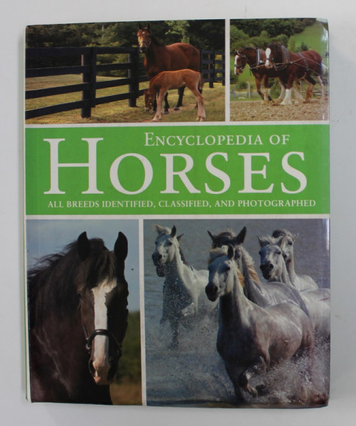 ENCYCLOPEDIA OF HORSES - ALL BREEDS IDENTIFIED , CLASSIFIED , AND PHOTOGRAPHED by DEBBY SLY , 2011