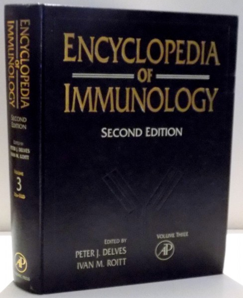 ENCYCLOPEDIA OF IMMUNOLOGY , SECOND EDITION by PETER J. DELVES , IVAN M. ROITT , VOL THREE , 1998