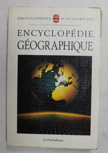 ENCYCLOPEDIE GEOGRAPHIQUE , 1991 , TIPARITA PE HARTIE DE BIBLIE *