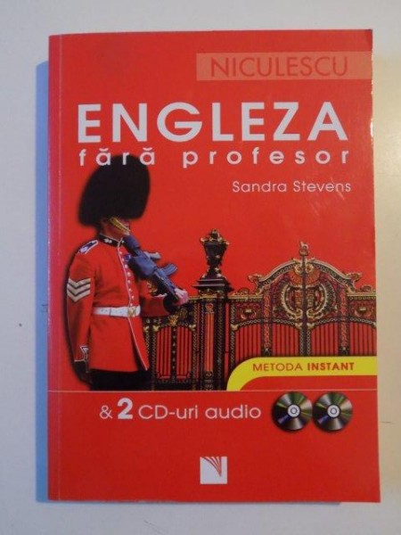 ENGLEZA FARA PROFESOR  de SANDRA STEVENS 2014, CONTINE CD