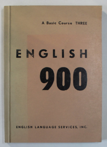 ENGLISH 900 , A BASIC COURSE THREE , 1964