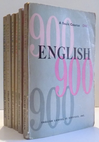 ENGLISH 900 - A BASIC COURSE VOL. I-VI , 1976