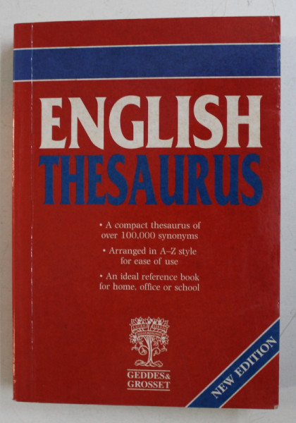 ENGLISH THESAURUS - OVER 100000 SYNONYMS , 1997