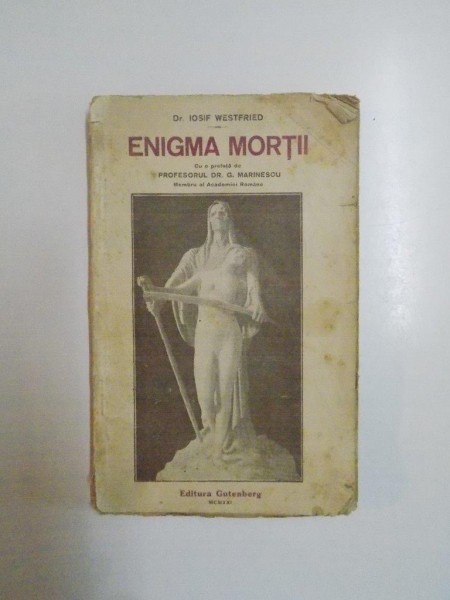 ENIGMA MORTII de IOSIF WESTFRIED  1921