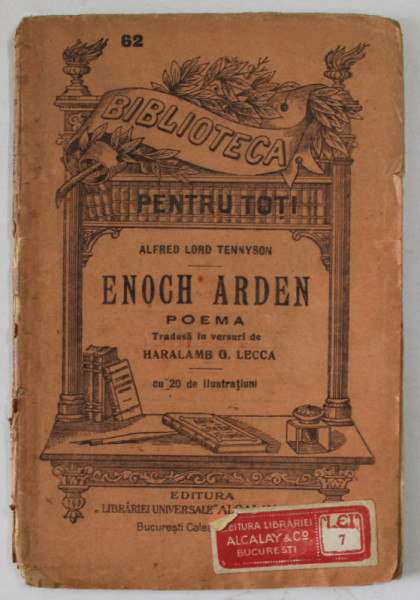 ENOCH ARDEN , poema de ALFRED LORD TENNYSON , INCEPUTUL SEC. XX