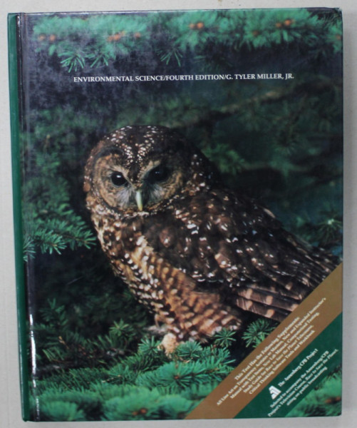 ENVIROMENTAL SCIENCE , SUSTAINING THE EARTH by G. TYLER MILLER , 1992