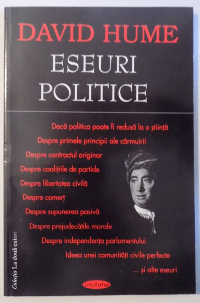 ESEURI POLITICE de DAVID HUME ,2002