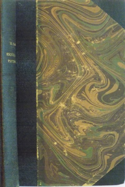 ESQUISSE D`UNE PSYCHOLOGIE, FONDEE SUR L`EXPERIENCE par LEON POITEVIN, 1909