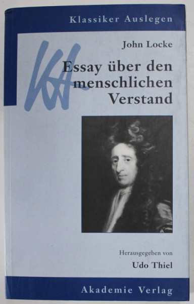 ESSAY UBER DER MENSCHLICHEN VERSTANDT von JOHN LOCKE , 1997