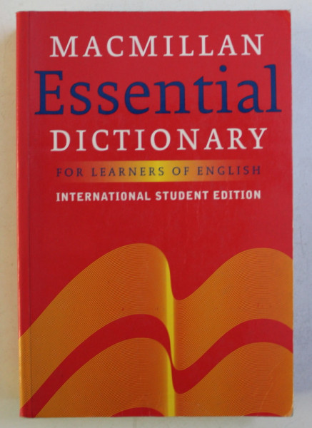 ESSENTIAL DICTIONARY FOR LEARNERS OF ENGLISH - INTERNATIONAL STUDENT EDITION , 2003