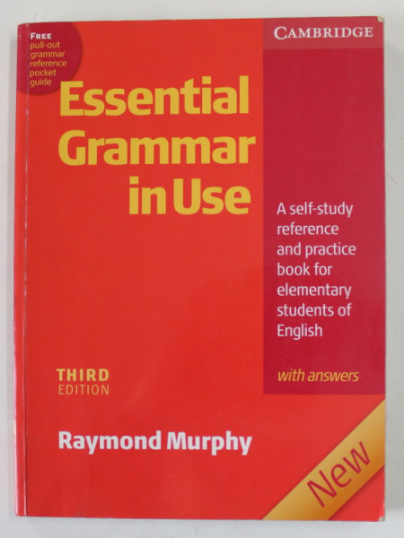 ESSENTIAL GRAMMAR IN USE by RAYMOND MURPHY , WITH ANSWERS , 2007