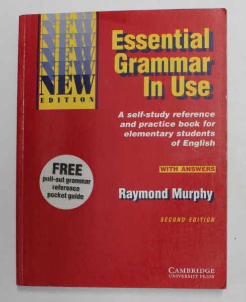 ESSENTIAL GRAMMAR IN USE WITH ANSWERS by RAYMOND MURPHY , 2001