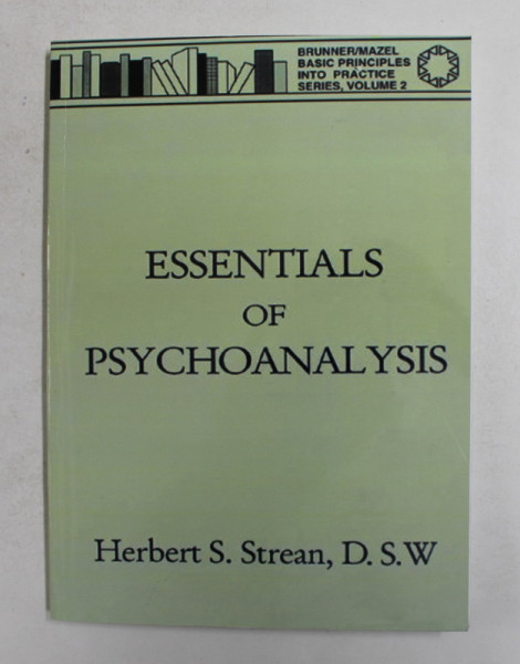 ESSENTIALS OF PSYCHOANALYSIS by HERBERT S. STREAM , 1994