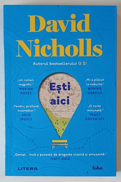 ESTI AICI , roman de DAVID NICHOLLS , 2024