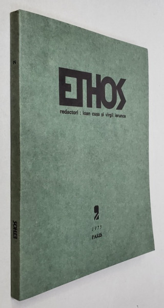 ETHOS, redactori IOAN CUSA si VIRGIL IERUNCA  , CAIETUL 2 , 1975