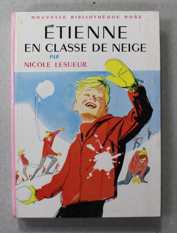 ETIENNE EN CLASSE DE NEIGE par NICOLE LESUEUR , illustrations par PHILIPPE DAURE , 1963