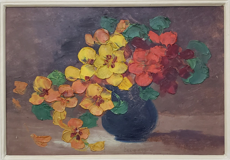 Eugenia Filotti Atanasiu (1880-1968) - Vas cu panselute