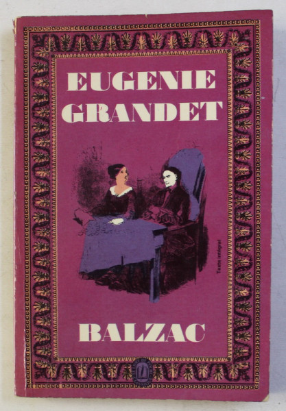 EUGENIE GRANDET par HONORE DE BALZAC ,1965
