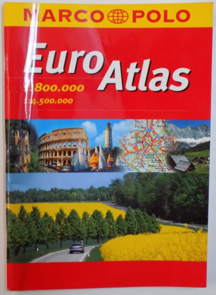 EURO ATLAS / 1: 800.000 / 1 : 4.500.000 ( MARCO POLO ), 2010