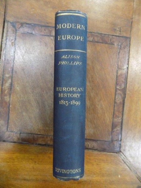 Europa moderna 1815-1899, Londra 1924