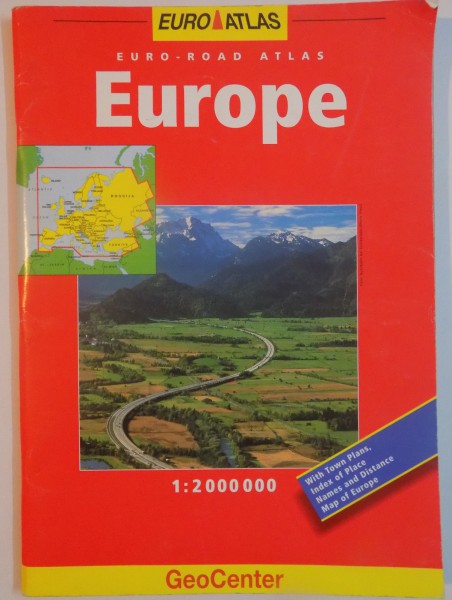 EUROPE, EURO - ROAD ATLAS