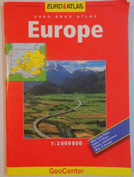 EUROPE, EURO - ROAD ATLAS