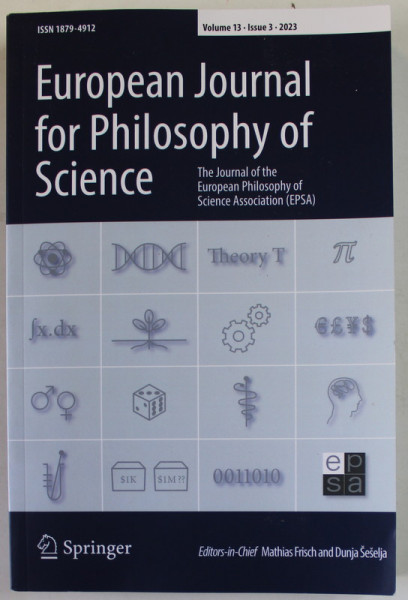 EUROPEAN JOURNAL FOR PHILOSOPHY OF SCIENCE , VOLUME 13 , ISSUE 3 , 2023