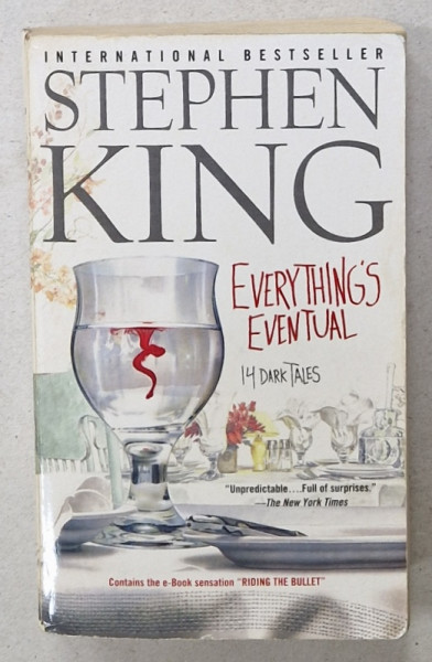 EVERYTHING 'S EVENTUAL , 14 DARK TALES by STEPHEN KING , 2002 , PREZINTA URME DE UZURA