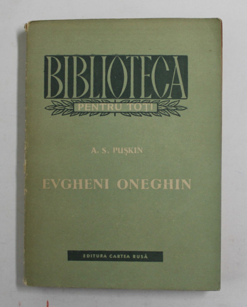 EVGHENI ONEGHIN , 1955