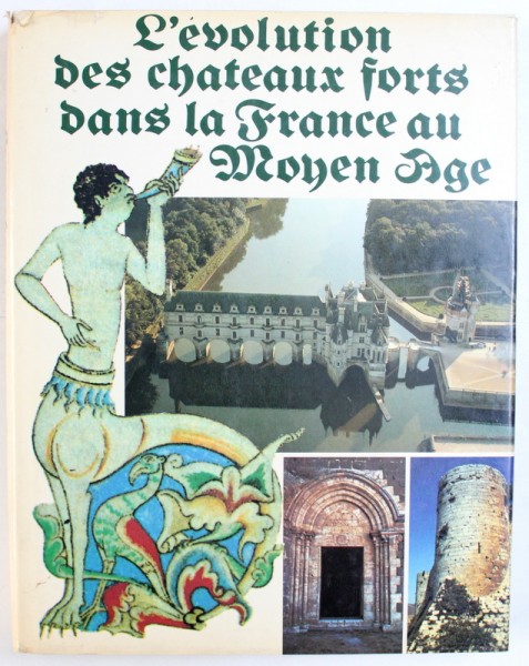 EVOLUTION DES CHATEAUX FORTS DANS LA FRANCE AU MOYEN AGE par ANDRE CHATELAIN , 1988